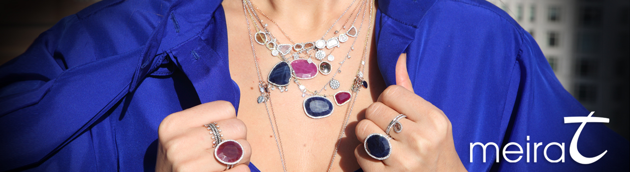 Meira T Hamsa Disc with Diamonds Necklace – NAGI