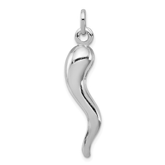 Medium Horn Pendant in Sterling Silver – Museum Shop Italy